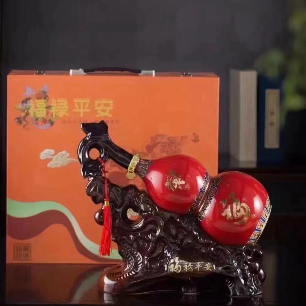 明代井（28）5斤葫芦窖藏老酒酿造浓香型礼盒装源头工厂52度2500ml