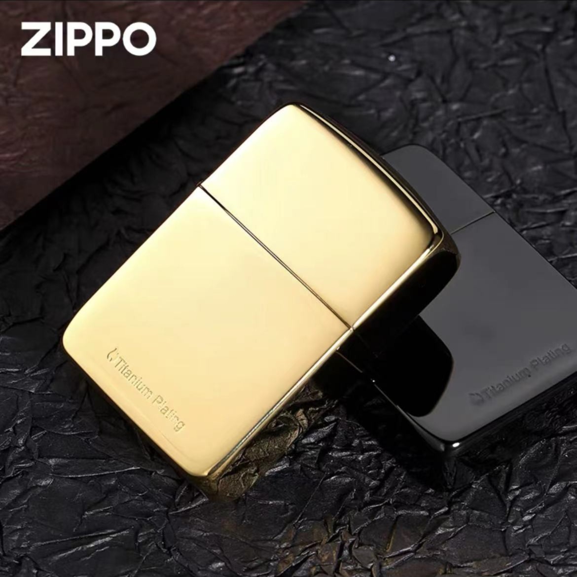 ZIPPO/之宝【41雅痞】镀钛雅痞镜面军机1941打火机TCJ1