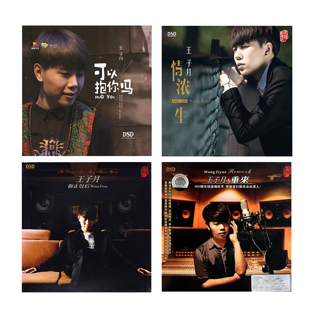 乐升唱片 王子月 CD 发烧专辑唱片 你走以后/我可以抱你吗/重来等