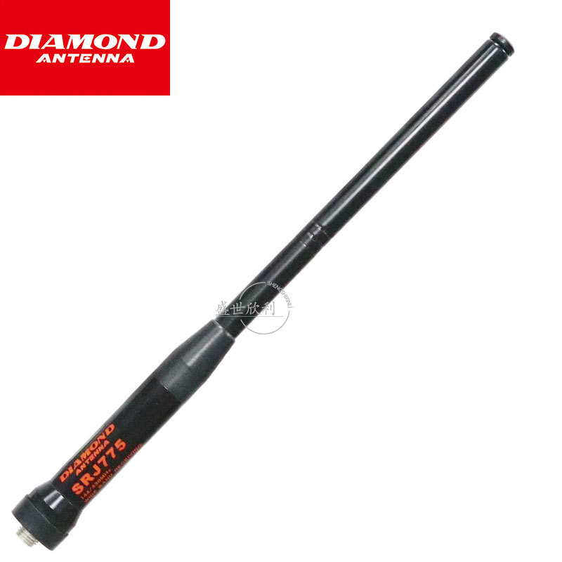钻石手台天线UV双段手持对讲机拉杆天线SRJ775适用宝锋小米45cm