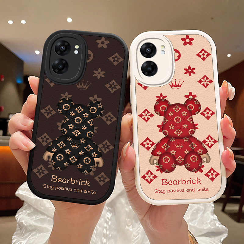 New花熊适用oppoa57手机壳OPPOA57 5G小羊皮保护套奢华全包镜头新