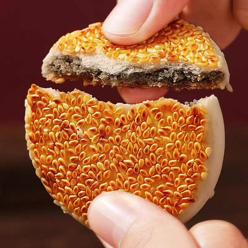 老家芝麻脆饼368g/袋 薄芝麻饼开袋即食儿时味道