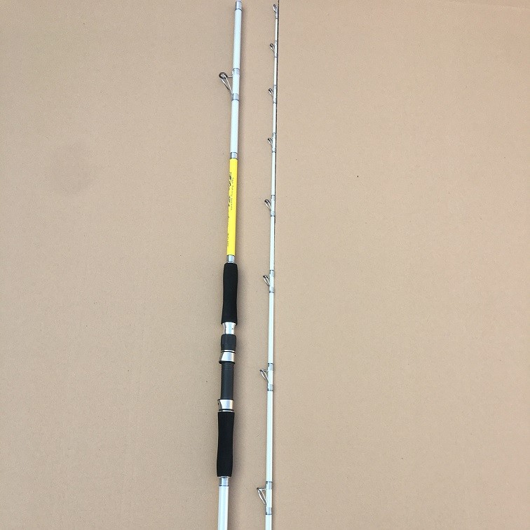 客勒姆碳素材质海钓船竿100-160号船钓鲈鱼鲅鱼黑头炮弹石斑鱼