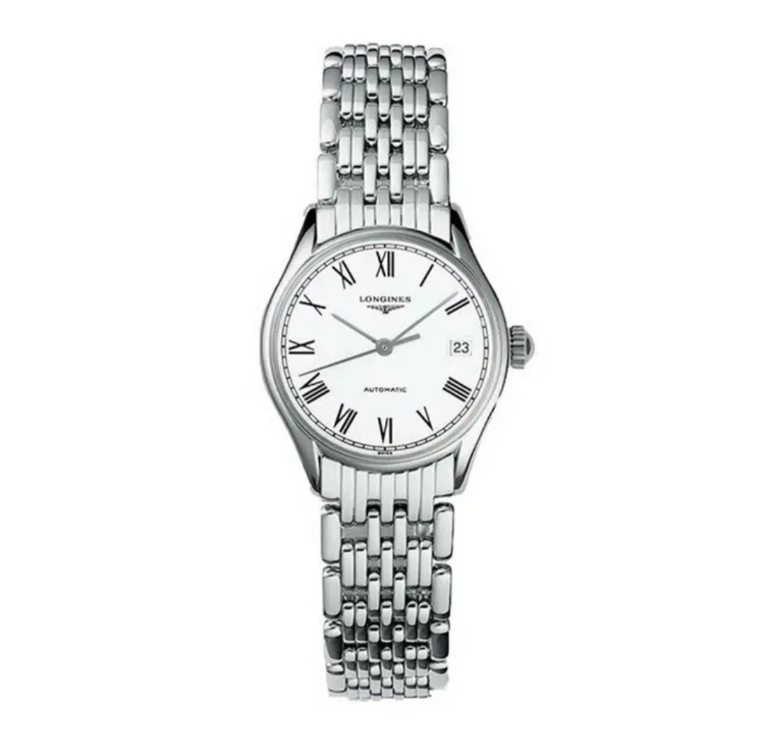 99新 Longines/浪琴 律雅罗马/L4.360.4.11.6/25mm女款/经典