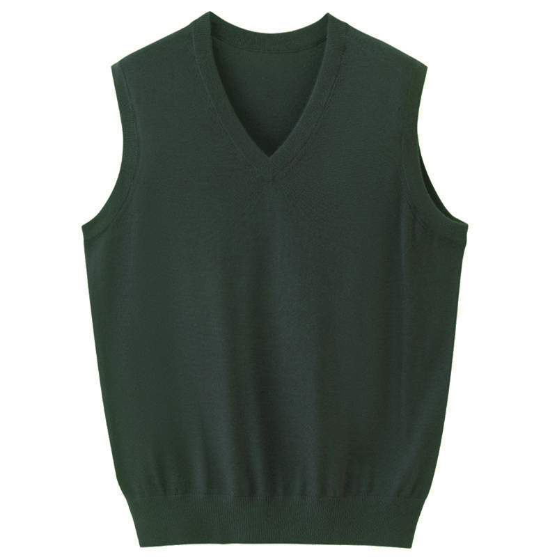 舍帕思精纺羊绒坎肩薄款V领鄂尔多斯市产100纯山羊绒细纱马甲背心