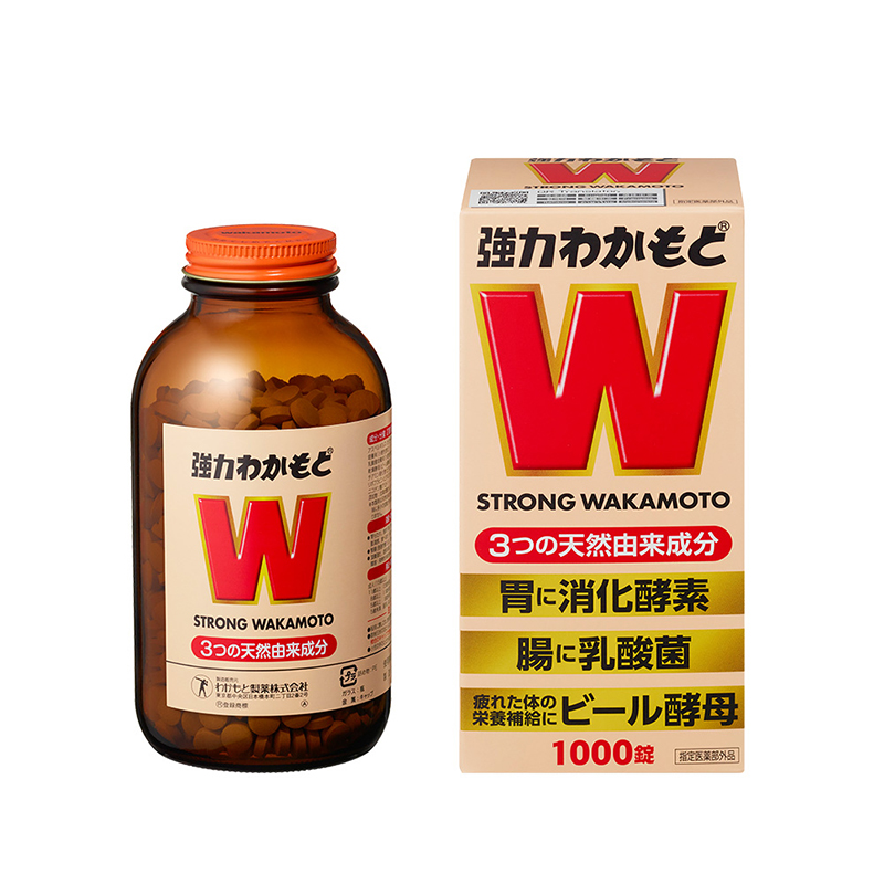 WAKAMOTO【夏季礼遇】酵素益生菌片1000粒