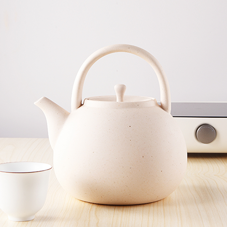 江南汀窑【山泉系列煮水壶·弥壶】煮水壶/家用/简约/茶具/大容量