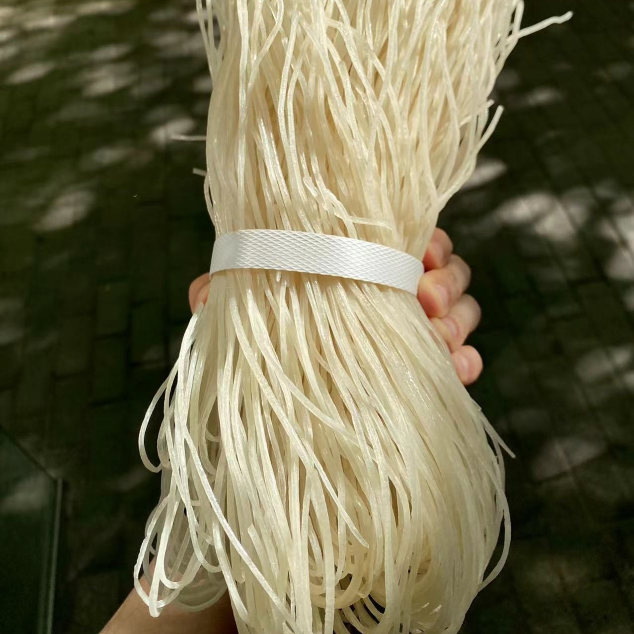 长发老姐 重庆奉节铁甲村 农家自制 纯正红薯粉条 1000克