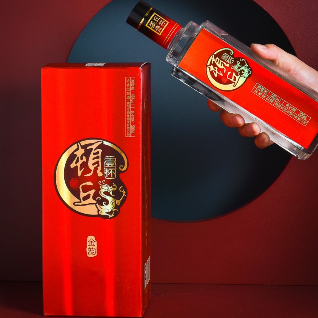 顿丘顿丘一杯金韵顺口高粱酒46度500