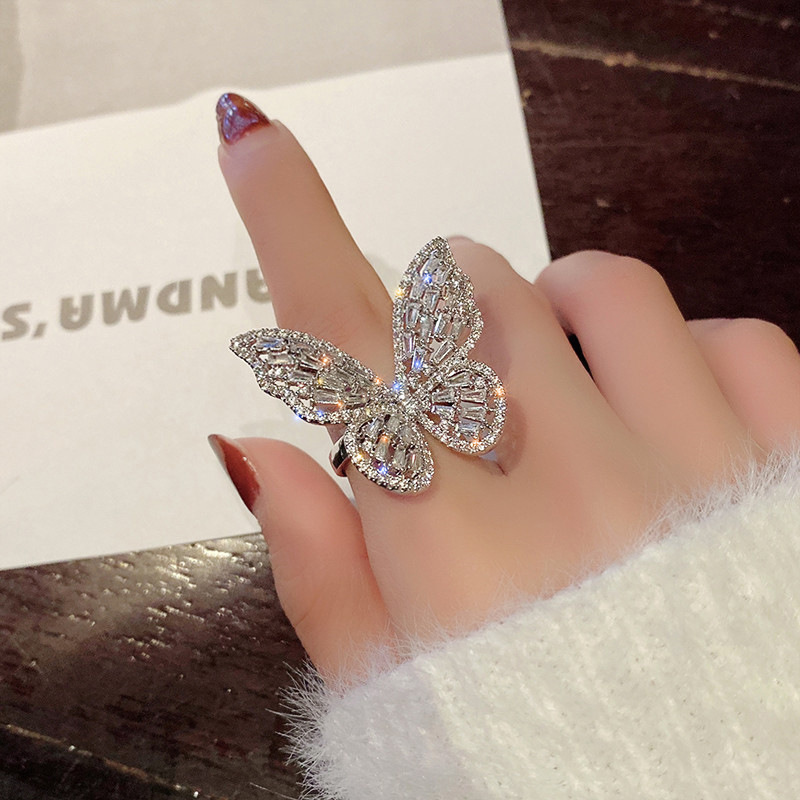 铜合金戒指 欧美网红个性冷淡风格创意几何戒指潮流酷帅街拍指环