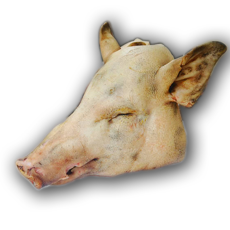 猪头 猪肚 大小肠 内脏】猪头肉猪脸肉生猪头藏香猪头带骨带耳朵
