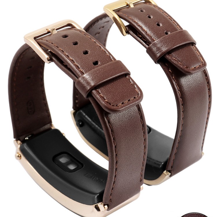 适用华为B3B6B5B7手环真皮表带牛皮表带运动智能手表替换腕带配件