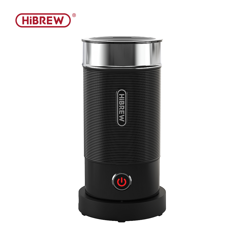 HiBREW不锈钢打奶器咖啡拉花双层家商用冷热奶沫机打奶机