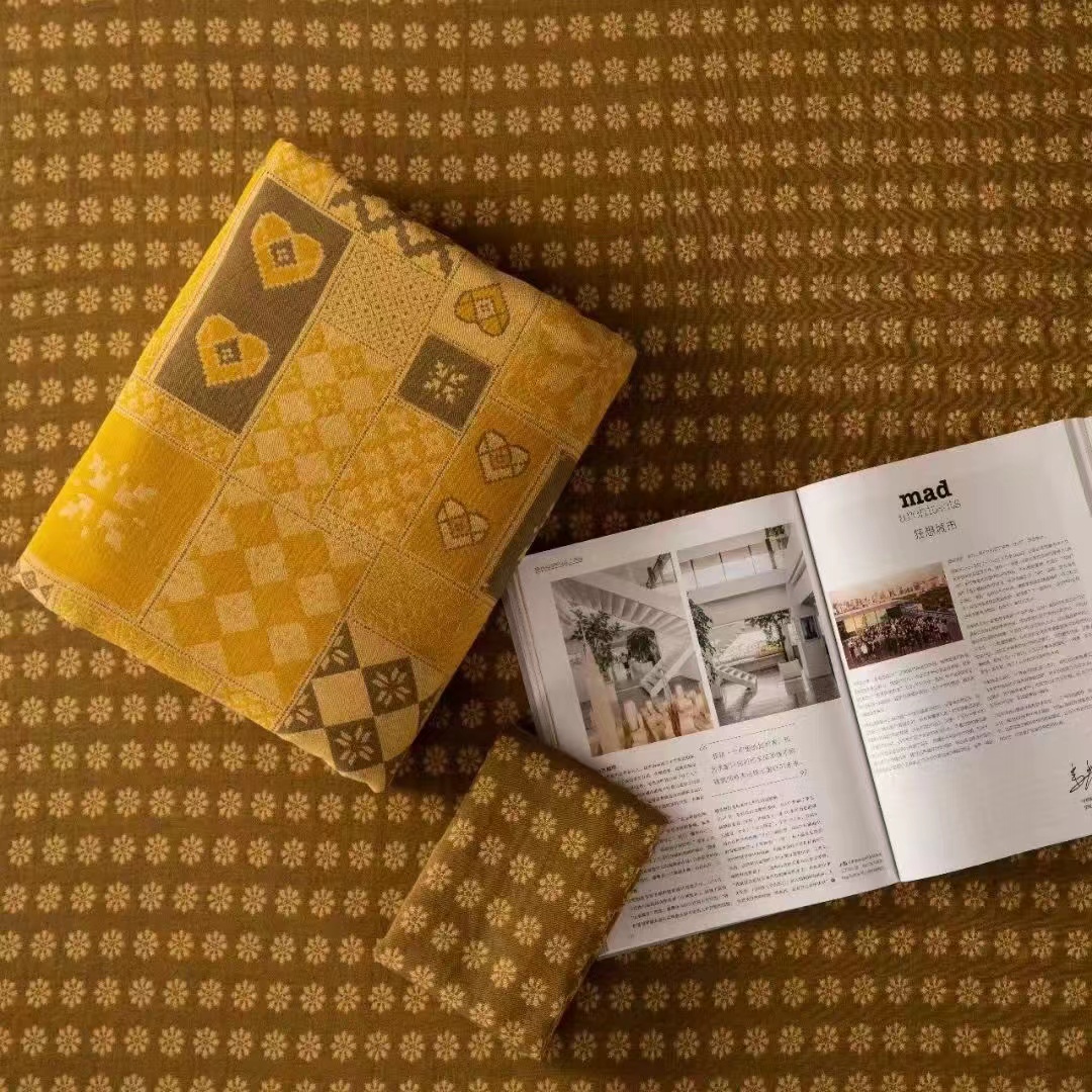 定制款双层提花系列！纯棉。H2170