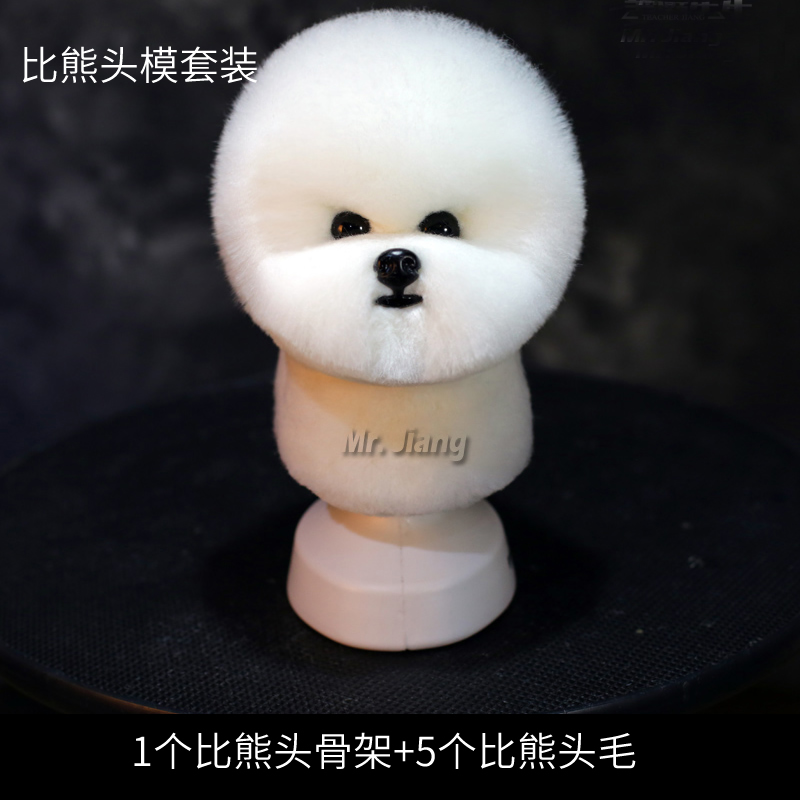 比熊头模套餐（头模1+头毛5）