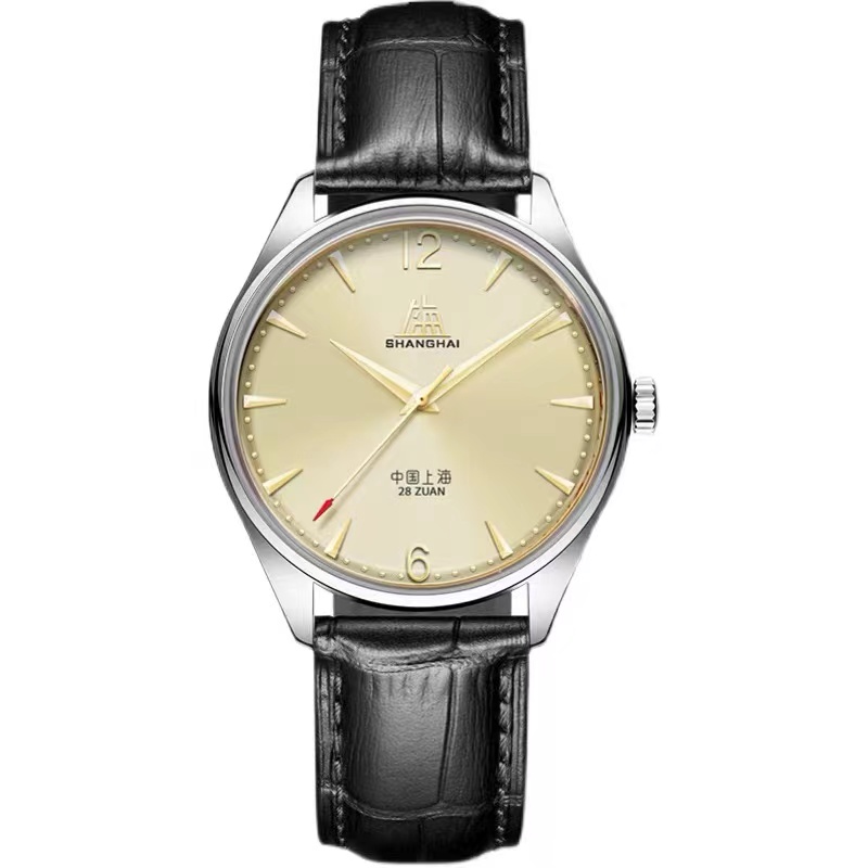 【致敬创历者】上海牌手表超薄机械表男款21OR经典复兴气质纪念