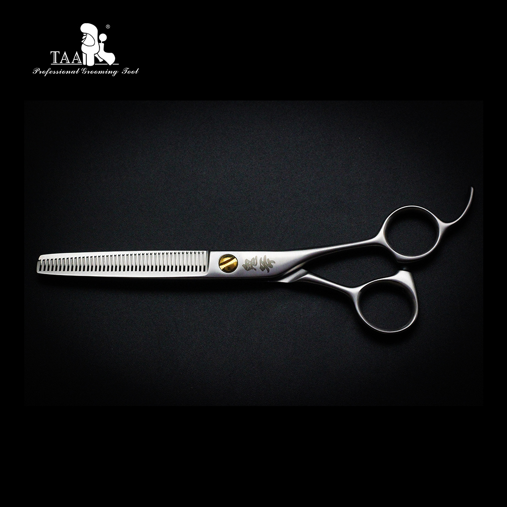 鬼斧牙剪-宠物美容剪刀精修开型剪局部修头补坑全身修剪下毛量25%