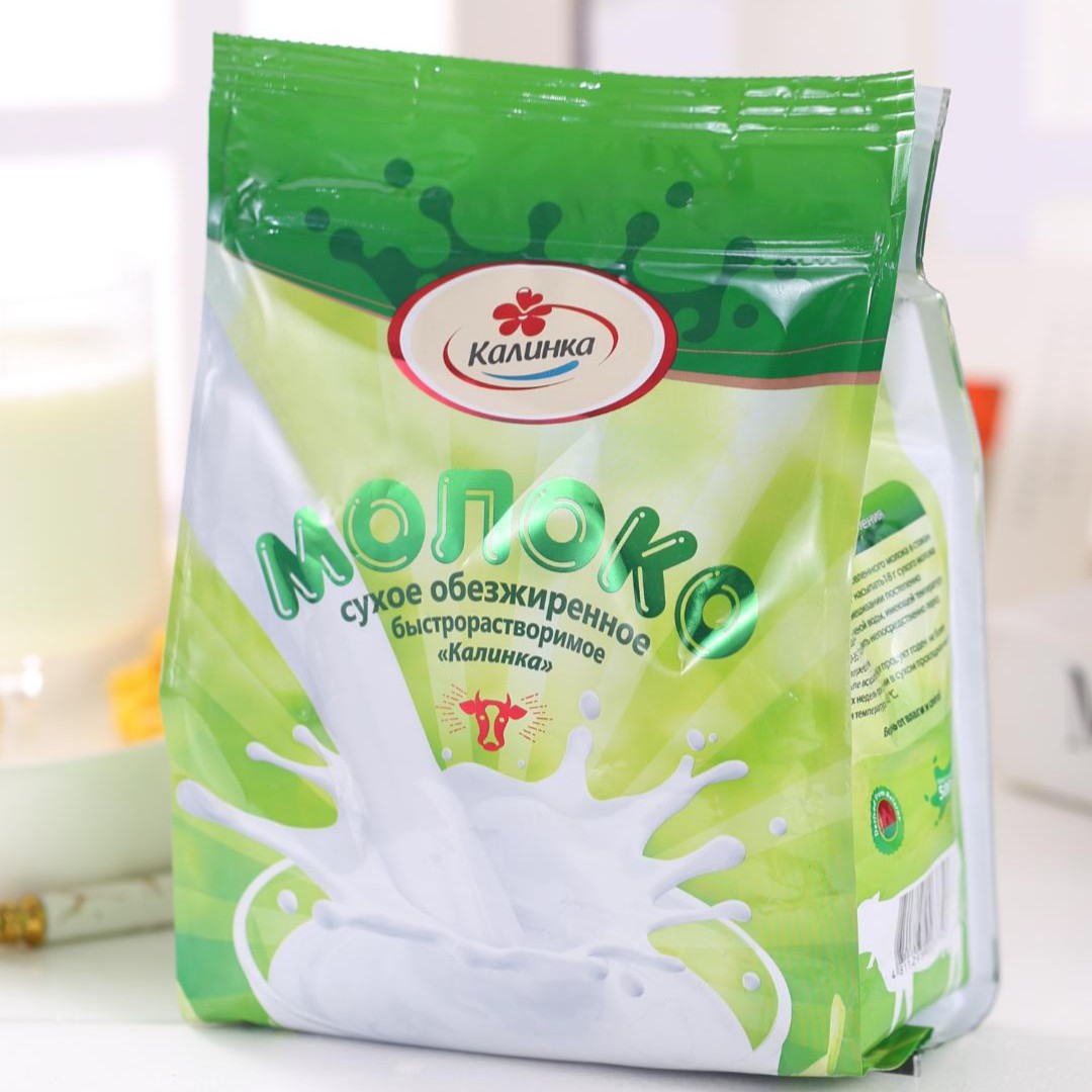 白俄罗斯进口卡林卡牌脱脂乳粉500克饮品