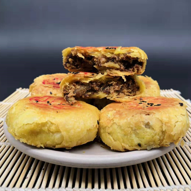 【新疆西藏包邮酱菜园点心】甘肃临洮特产酱菜园酥皮点心5斤包邮