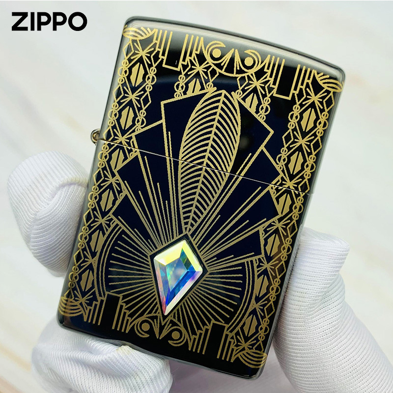 zippo打火机美版2021年度金粉世家