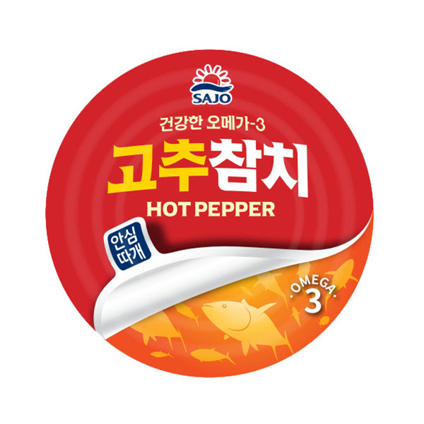 【律哥直播间】韩国进口思潮辣椒金枪鱼罐头150g营养调味产品鲜美