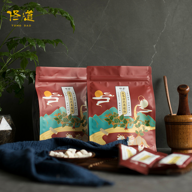 佟彤推荐佟道-茯苓山药葛根粉 山药茯苓葛根红枣木糖醇代餐粉