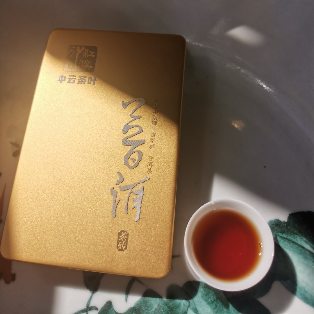 十年陈鉴藏老熟茶砖盒装