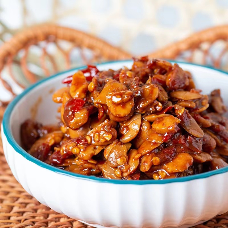 华容豌豆酱辣椒酱500g/瓶下饭菜香辣湖南自制农家豆瓣酱罐装