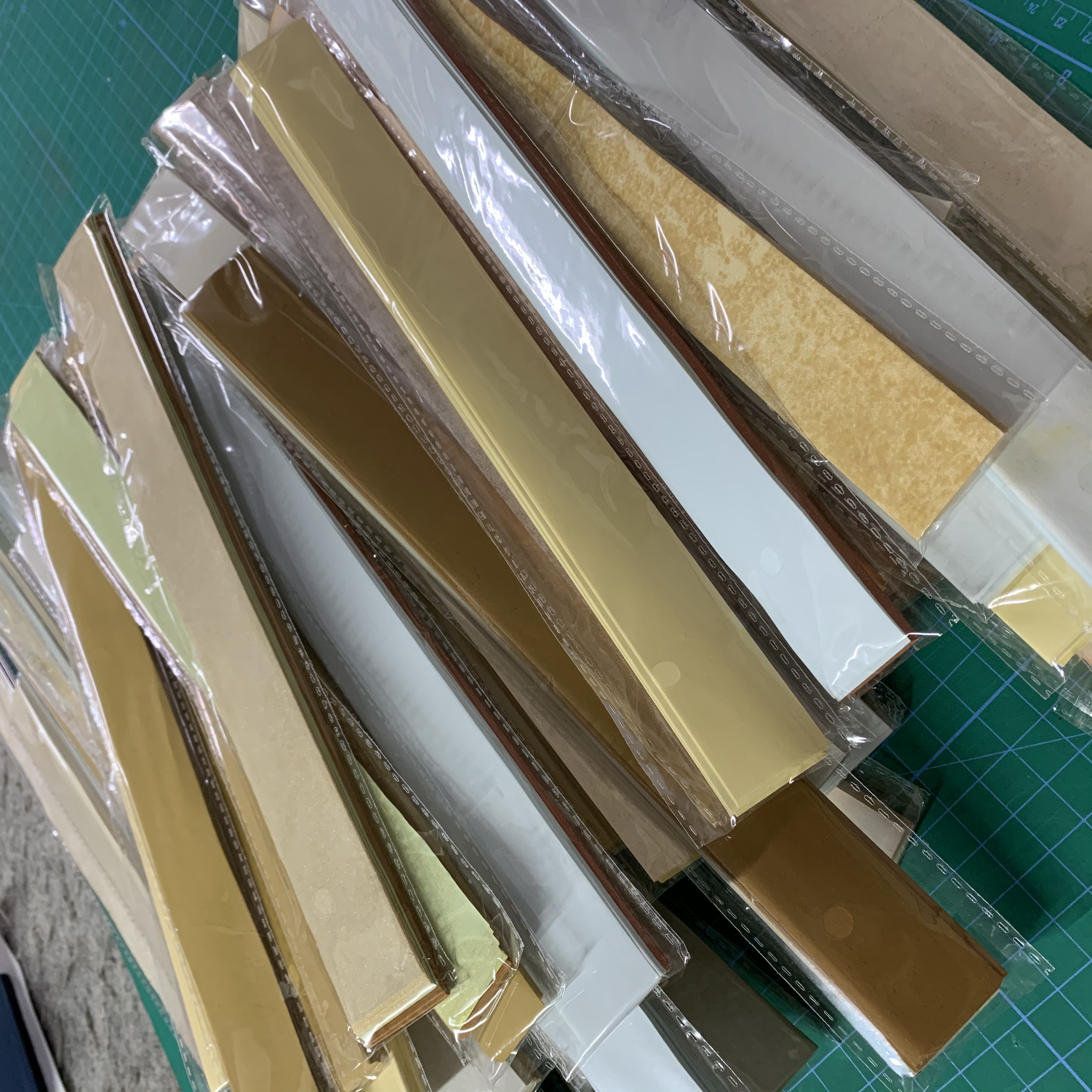 禧·蜡染临帖条宣纸3×34cm5包一份共250张半生熟颜款式色随机