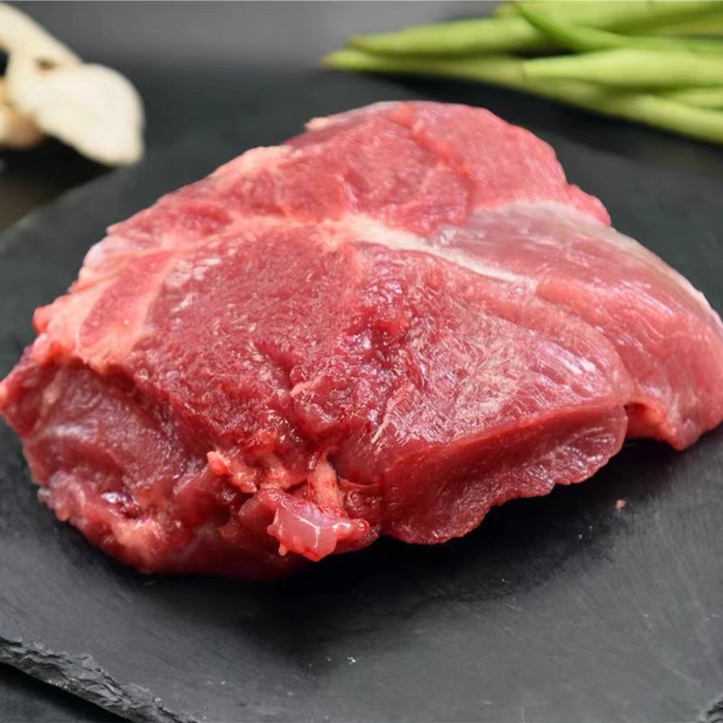新鲜后座瘦肉 精瘦肉 纯瘦肉 猪后腿瘦肉 