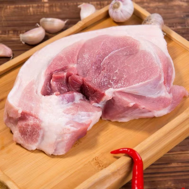 后座肉　猪后腿肉　带皮后腿肉　鲜后腿肉　