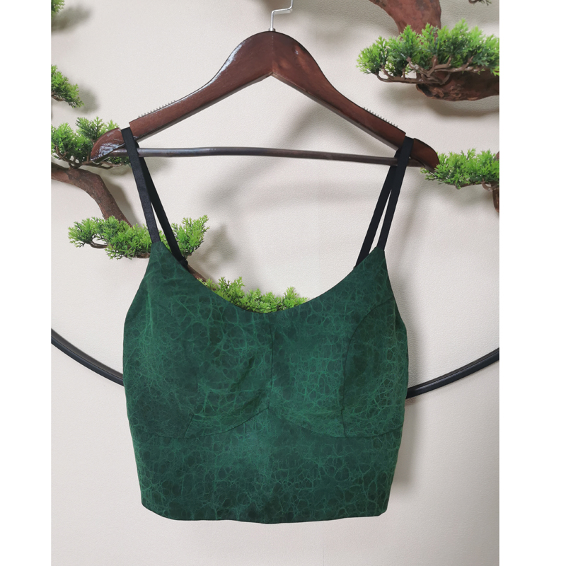 【千奈莉】 彩龟时尚百搭美背