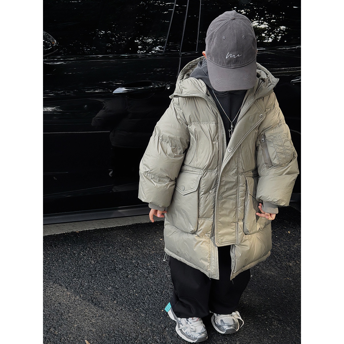 童装男童羽绒服冬季2025新款儿童炸街加厚冬装中长款韩版宝宝
