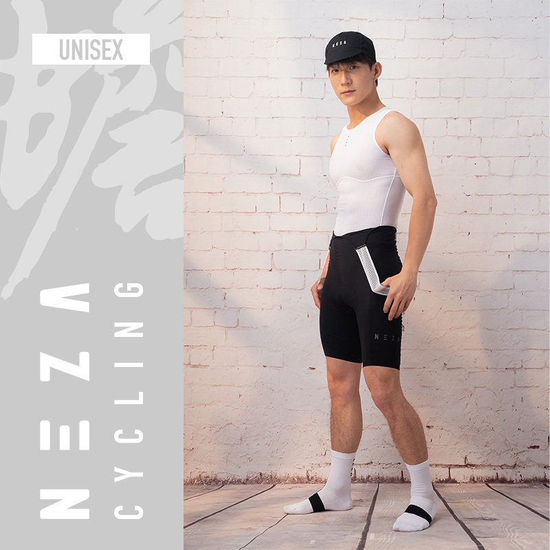NEZA「蟾.商帛（蓝标）」骑行排汗衫男女夏款公路自行车打底上衣