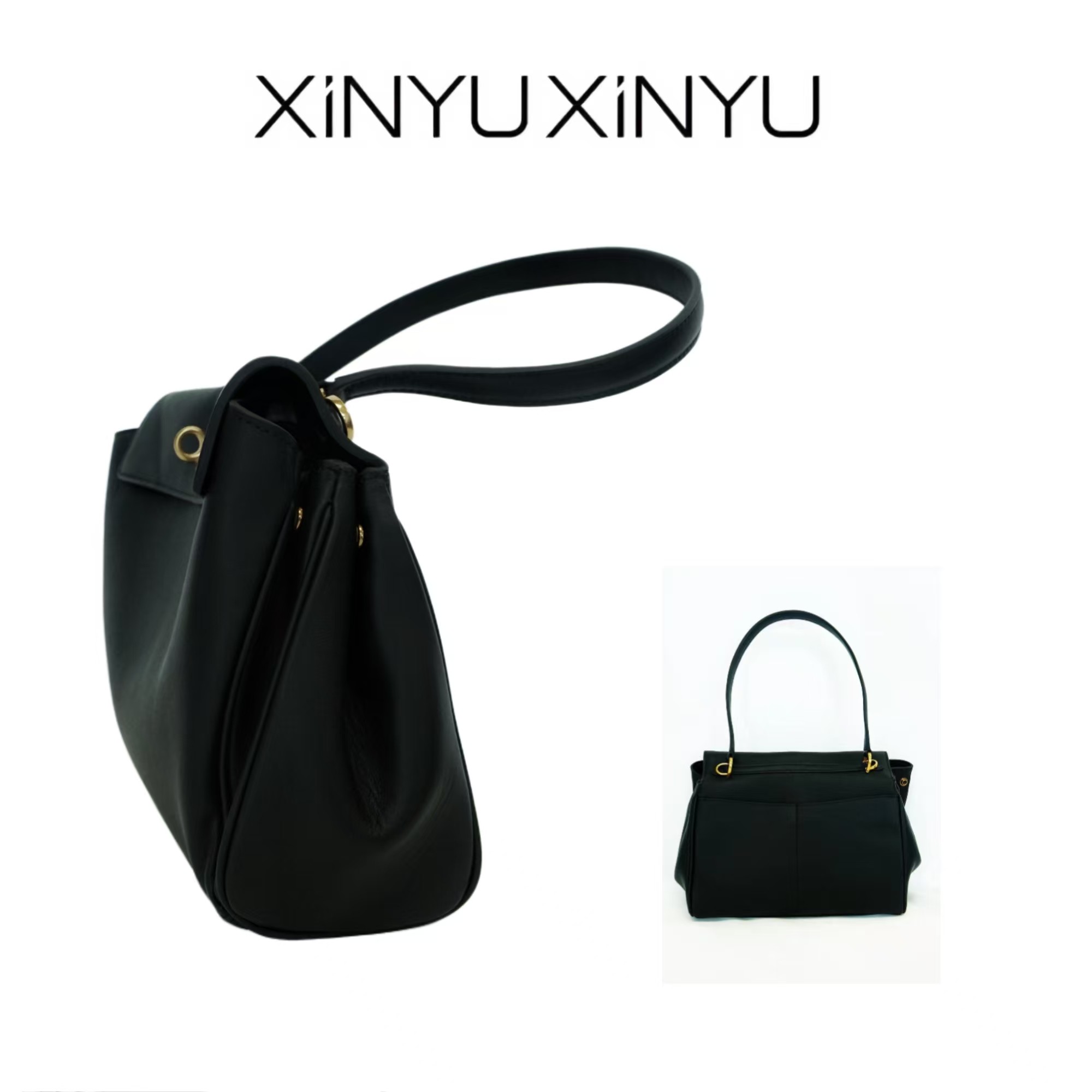 XINYU/芯与 手提单肩包女士经典通勤 包包 BB3251 时尚 百搭 小号