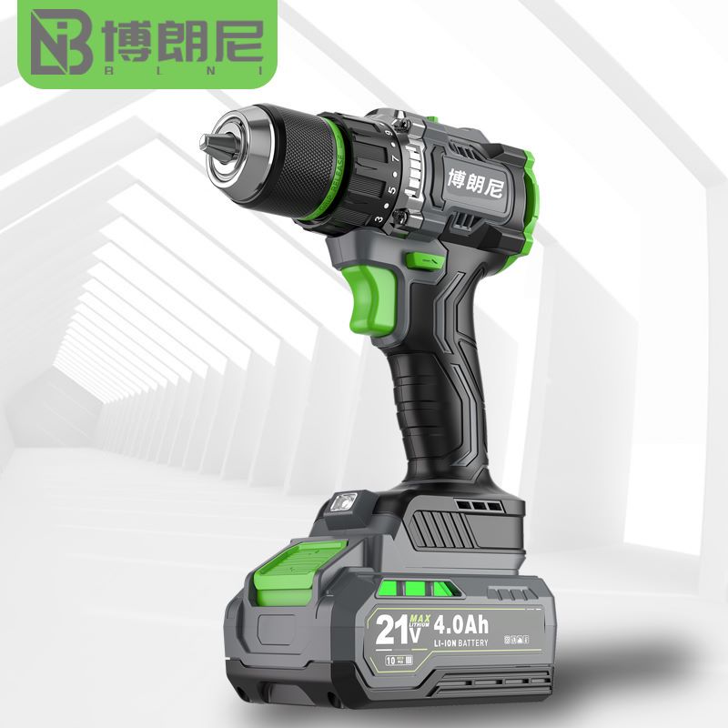 博朗尼博朗尼13毫米21V无刷锂电电钻