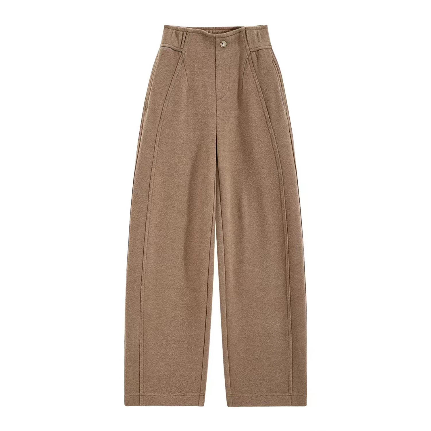 【多拉专属】5192冬季爆款高端轻奢韩版高级感高腰时尚百搭镰刀裤