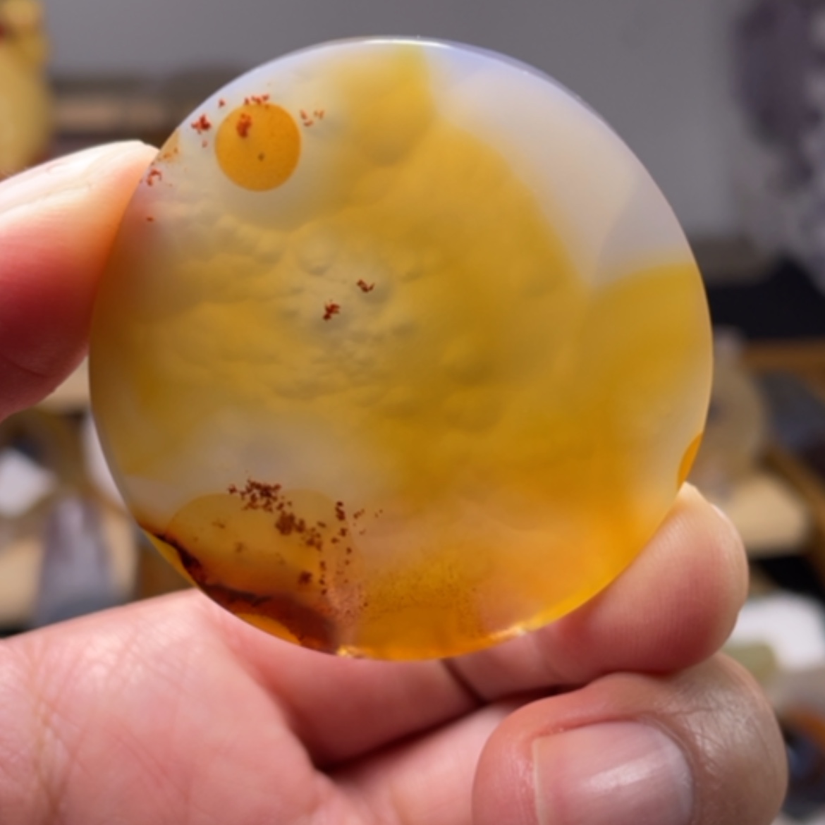 【闪购商品】玛瑙/玉髓吊坠(不含链)未镶嵌