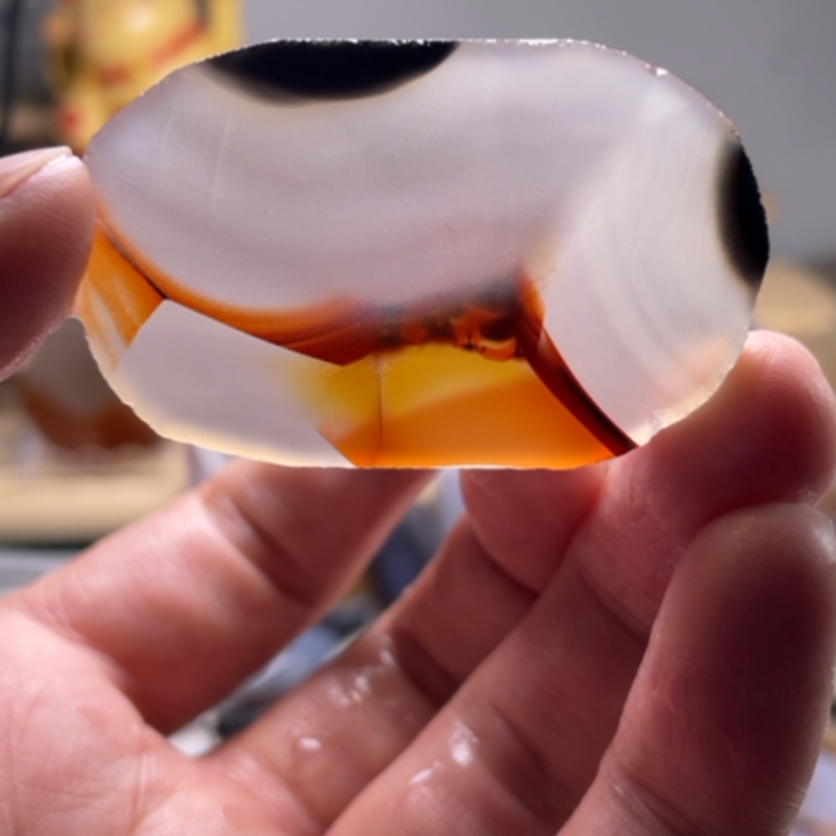 【闪购商品】玛瑙/玉髓吊坠(不含链)未镶嵌