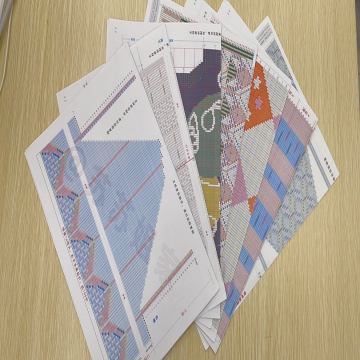 《本草》系列-恋冬围巾图纸