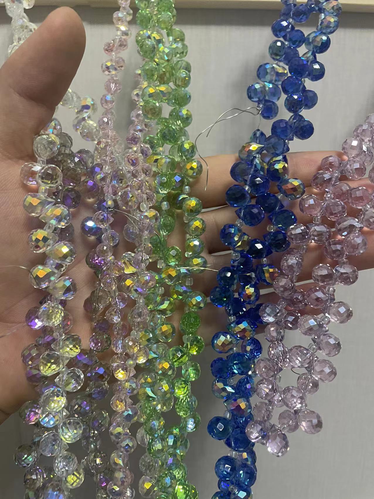 晶晶串串编制手工挂件DIY