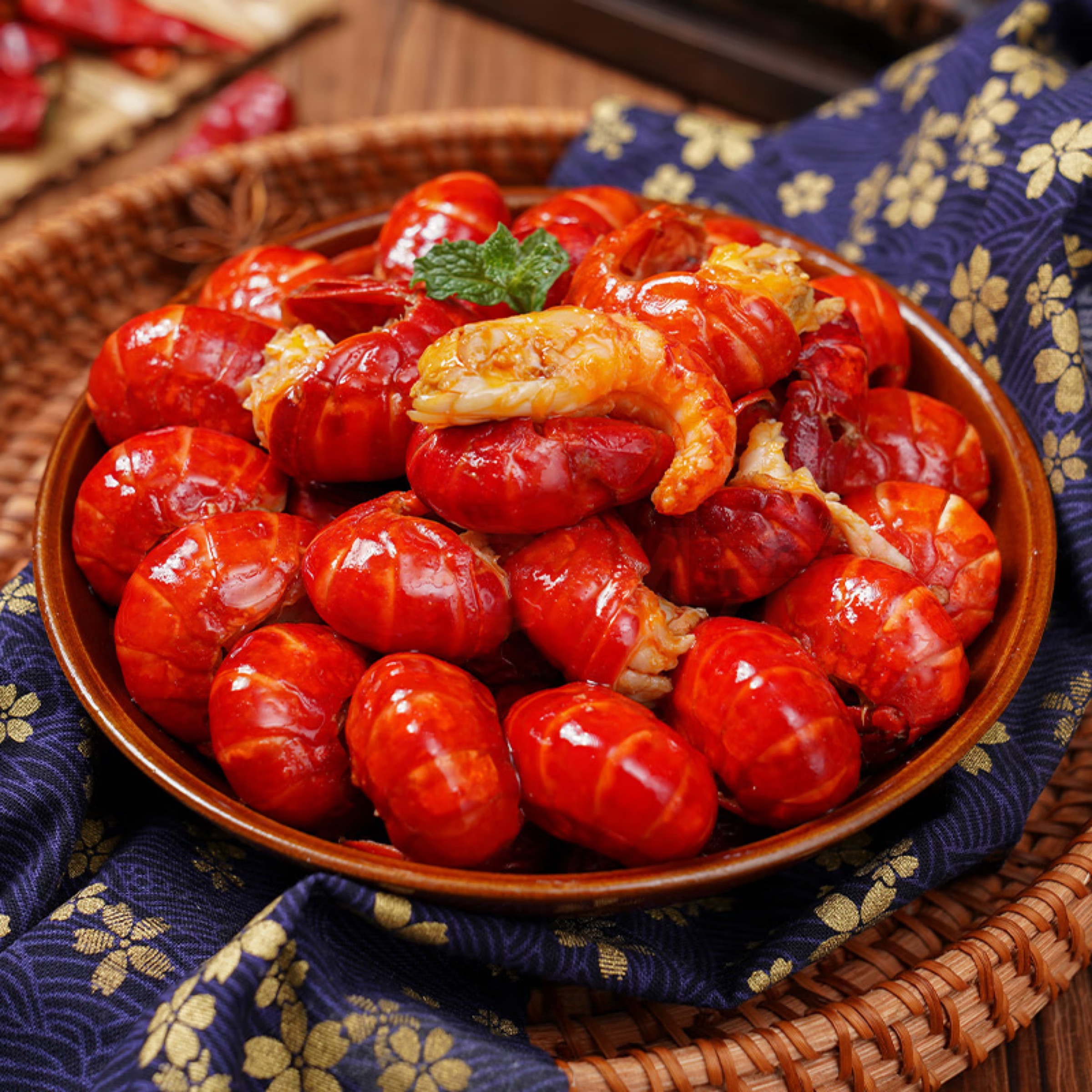 新鲜去头大号龙虾尾 70-100颗/包 当季新鲜龙虾尾 400g/包*5包