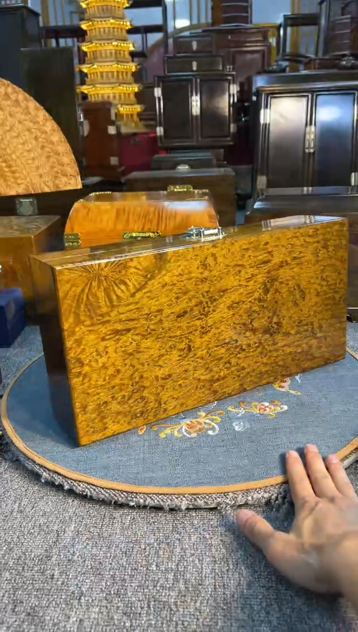 【闪购商品】乌木类成套家具阴沉首饰盒  s63