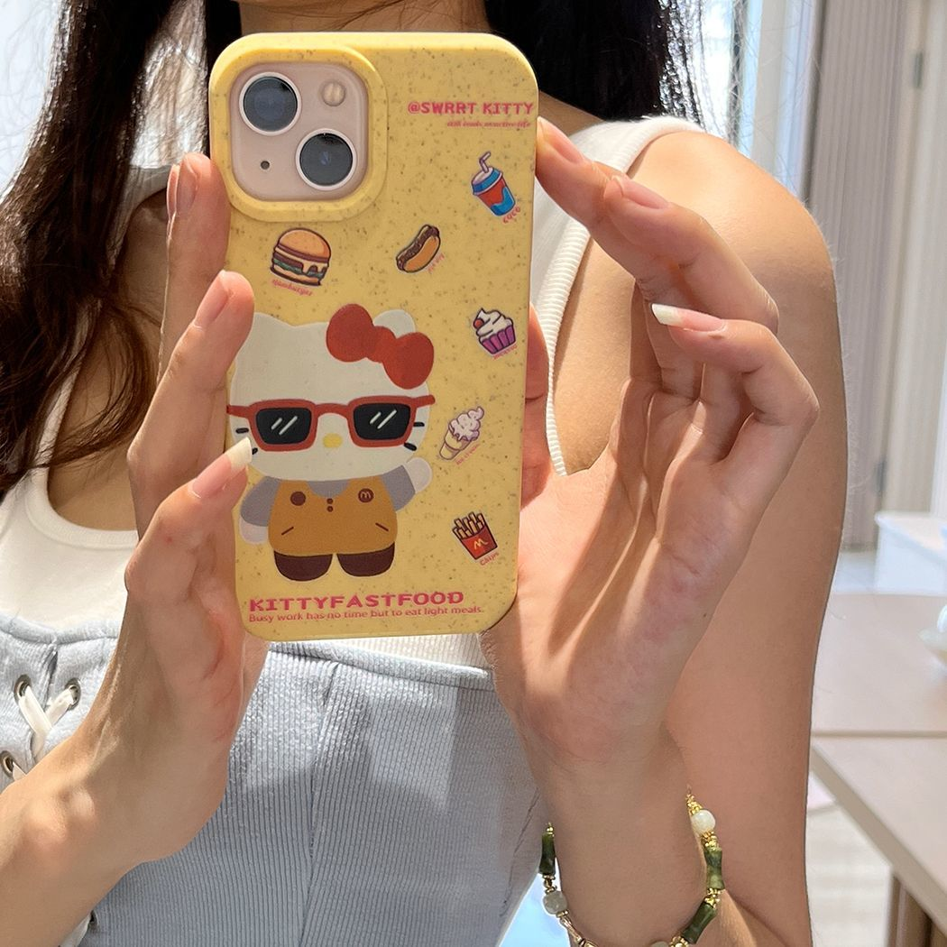 M记凯蒂猫iPhone14/15苹果13手机壳11/12promax软壳xr/xs卡通7/8p