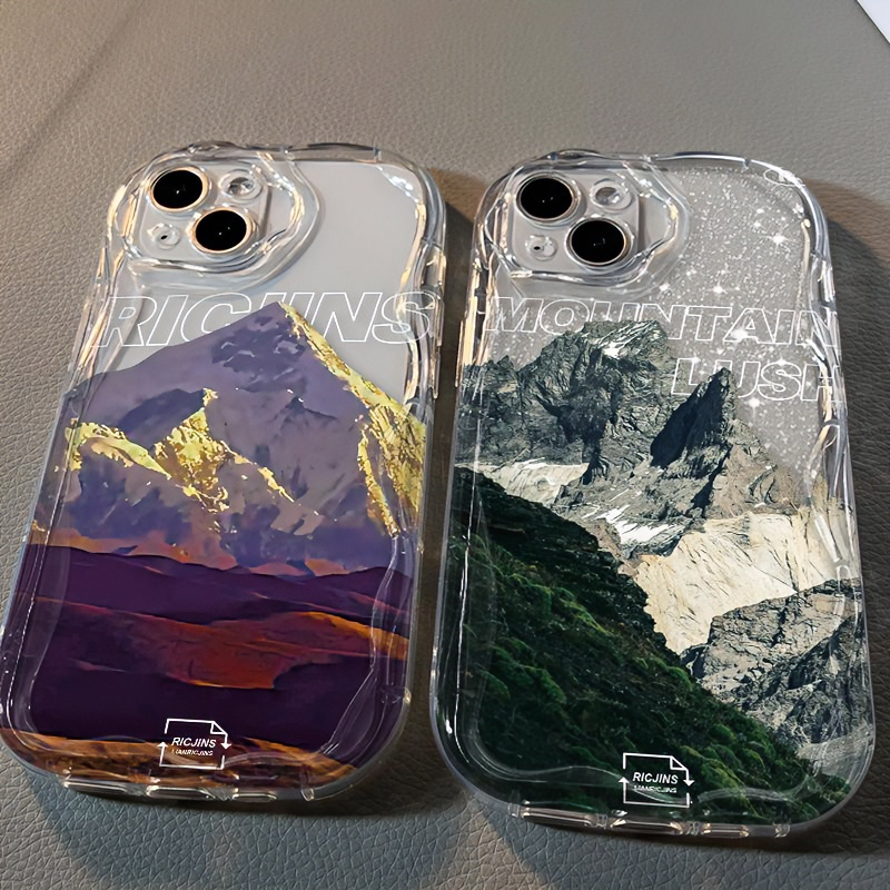 崇山峻岭适用苹果/华为/荣耀/小米/vivo/oppo小米防摔高级手机壳