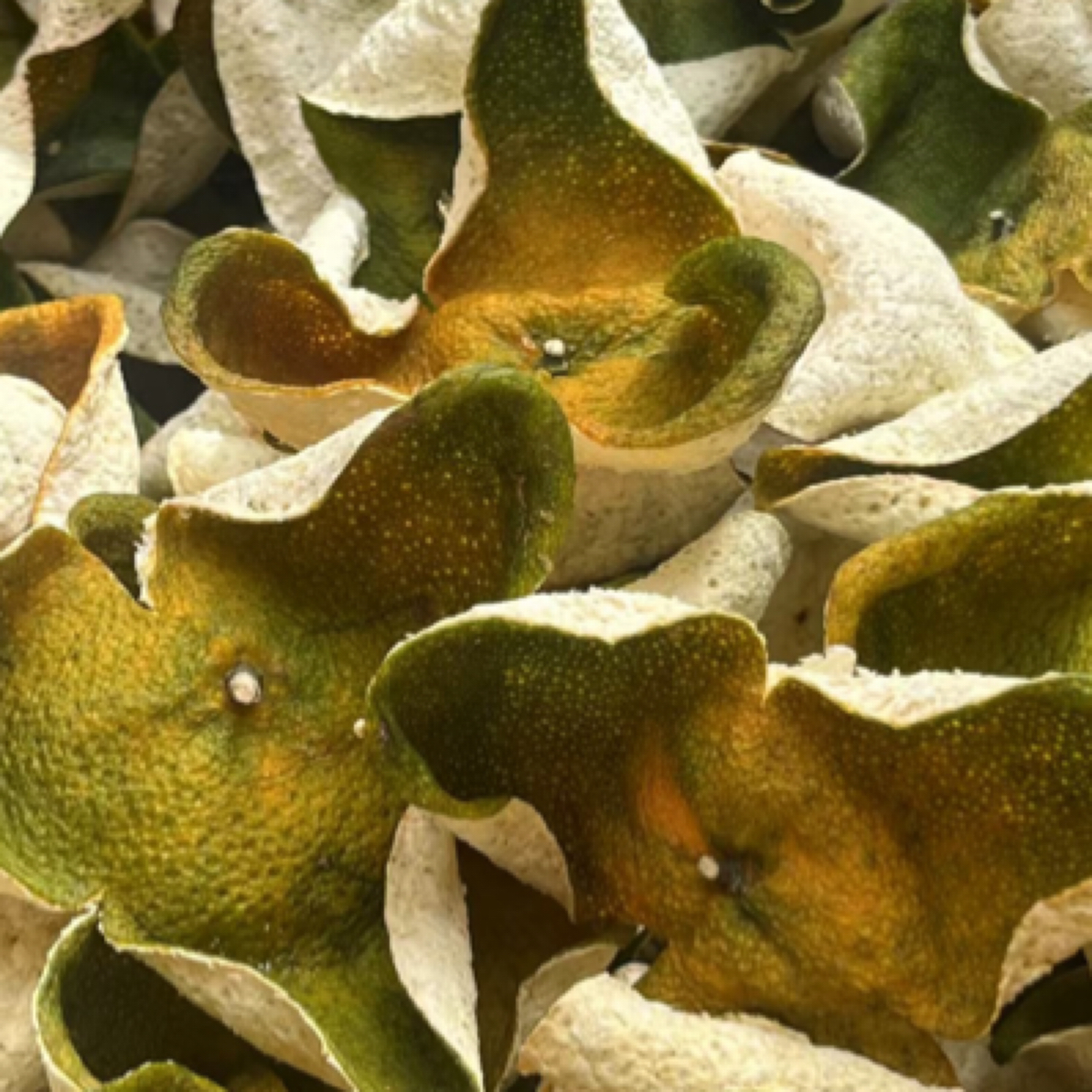 2024年新会源产地纯阳光生晒新会陈皮干皮