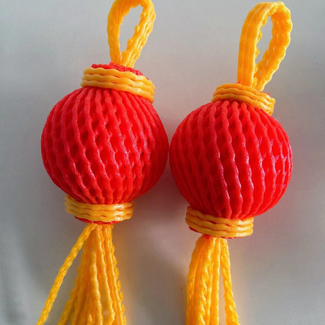 [荣荣爱手工]水果网灯笼手工diy材料包（非成品）