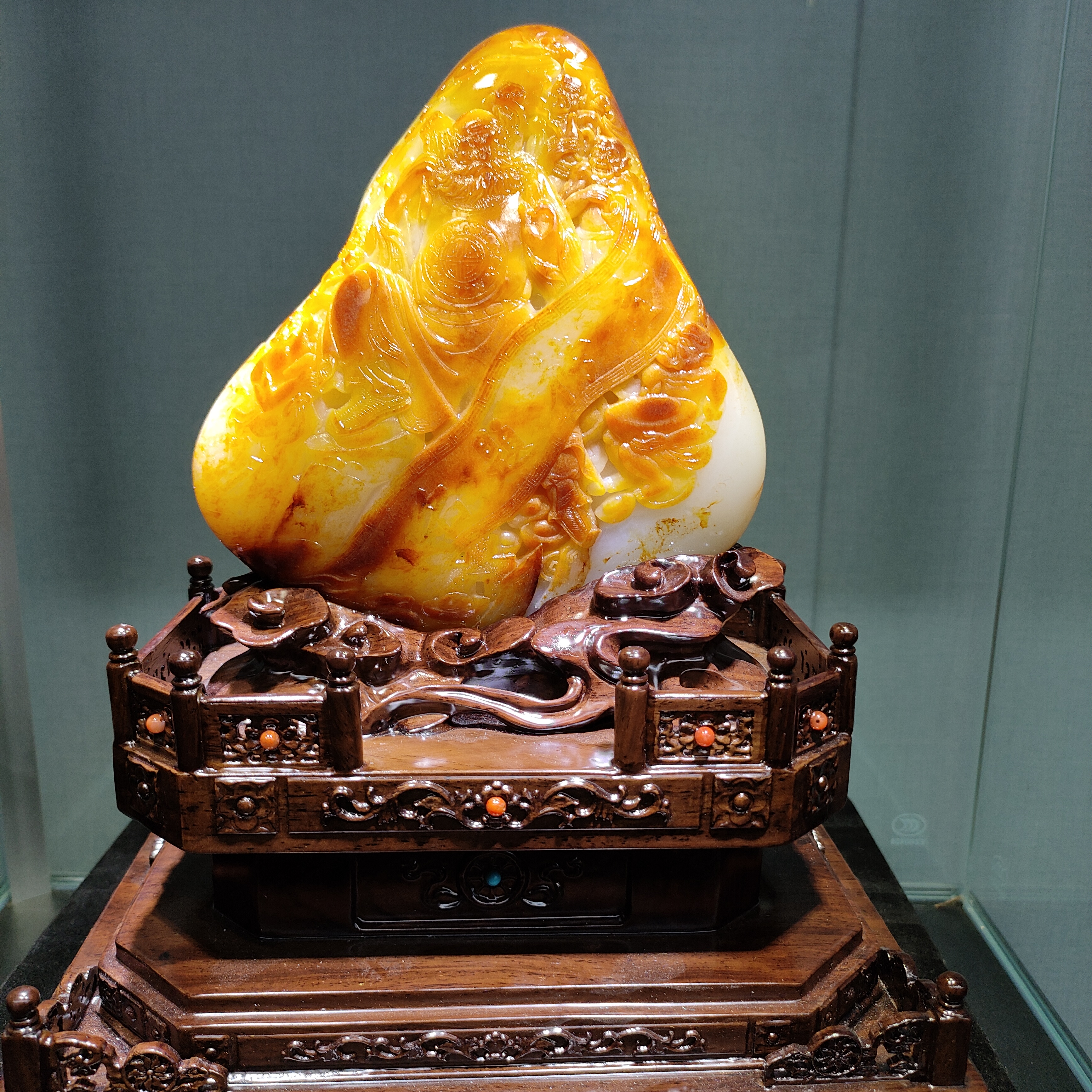 精品高端和田玉摆件