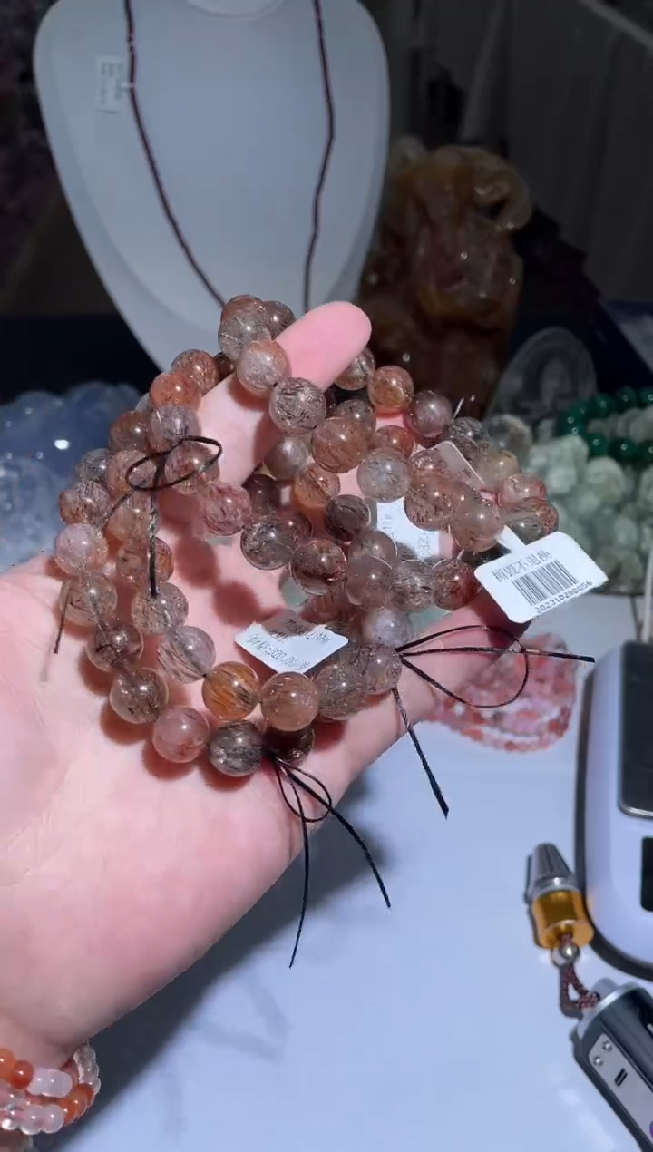 【闪购商品】水晶手链未镶嵌D13号卡11黑金超单圈