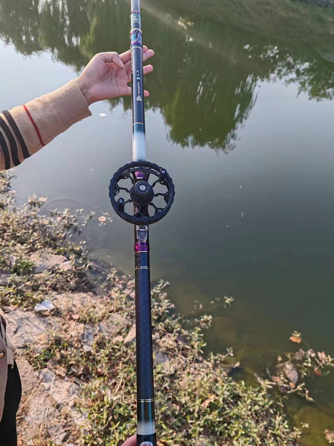 19调谷麦竿大物版三定位前打竿